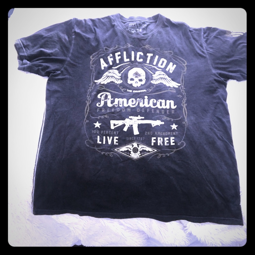 Men’s affliction shirt 3x🖤